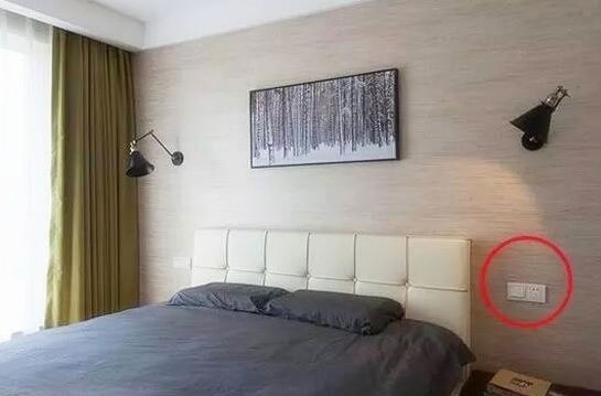 家庭裝修這幾個地方千萬別裝錯之床頭開關