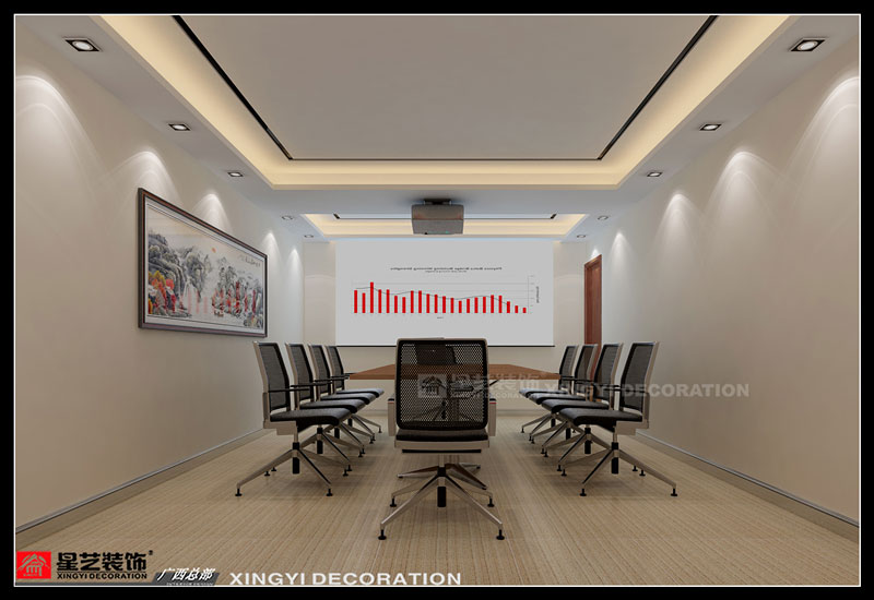 信永中和南寧分所小會議室設(shè)計(jì)效果第一張