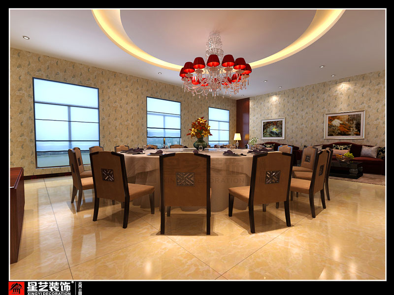 勁達(dá)興紙業(yè)辦公大樓包廂設(shè)計(jì)效果01