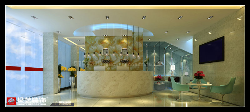 永都酒店大堂設(shè)計(jì)效果第一張圖