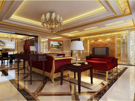 榮和大地180平裝修設(shè)計(jì)效果