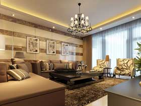 客廳裝飾設計效果圖參考