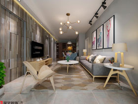 榮和千千樹86平裝修設(shè)計案例