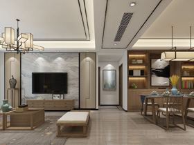 萬(wàn)達(dá)茂140平裝修設(shè)計(jì)案例