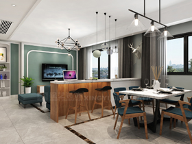 霖峰壹號132平裝修案例