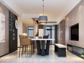 華潤(rùn)二十四城110平裝修案例