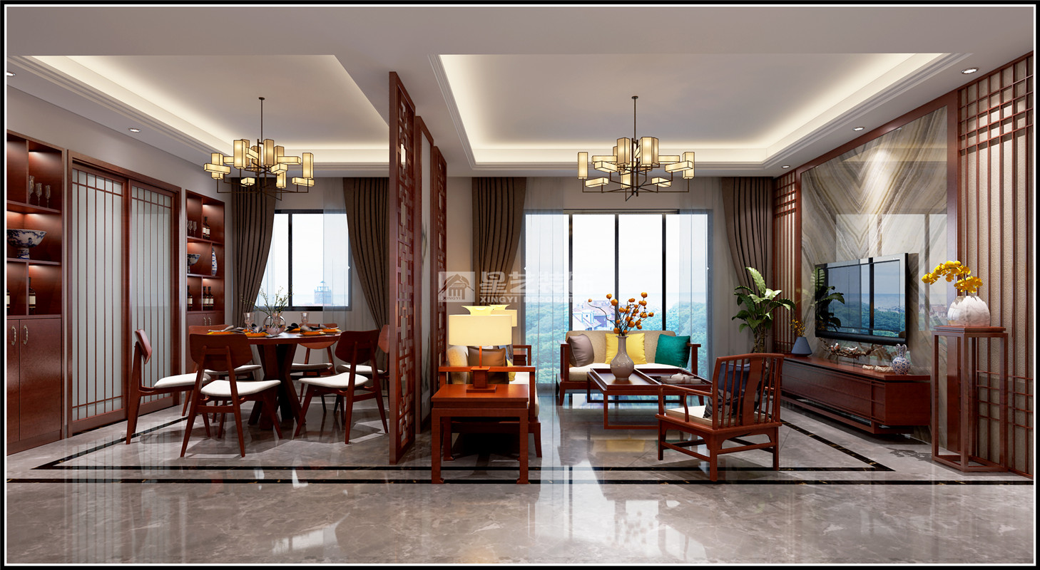 霖峰壹號138平裝修案例