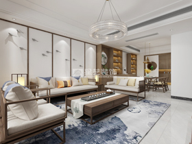 長(zhǎng)線局152平裝修案例