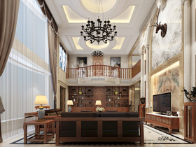 武鳴自建別墅500平裝修案例