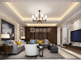 都安密洛陀風(fēng)情街別墅380平裝修案例