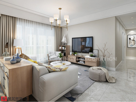 領秀前城109平裝修案例