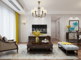 天譽(yù)花園89平裝修案例