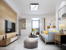 保利領秀前城118平裝修案例