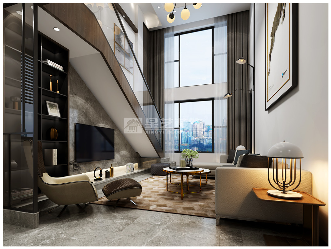 東盟國(guó)際企業(yè)領(lǐng)袖基地200平裝修案例