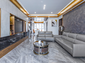 南寧萬達茂143平現(xiàn)代簡約完工實景