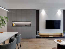 江宇都會明珠60平現(xiàn)代簡約風VR全景