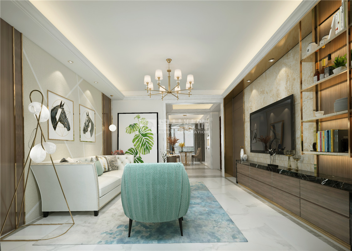 萬(wàn)達(dá)茂142平裝修案例