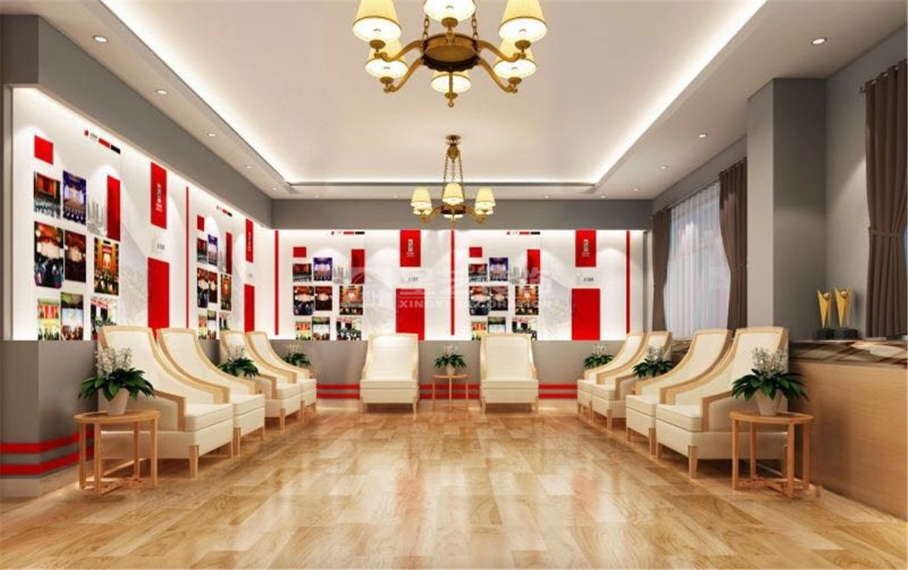 北部灣航空榮譽(yù)展廳120平裝修案例