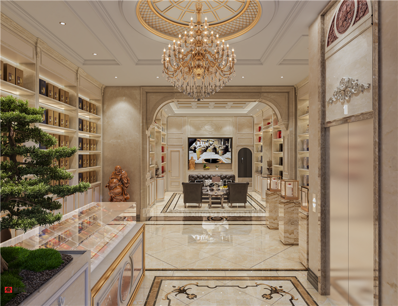 霖峰壹號300平裝修案例