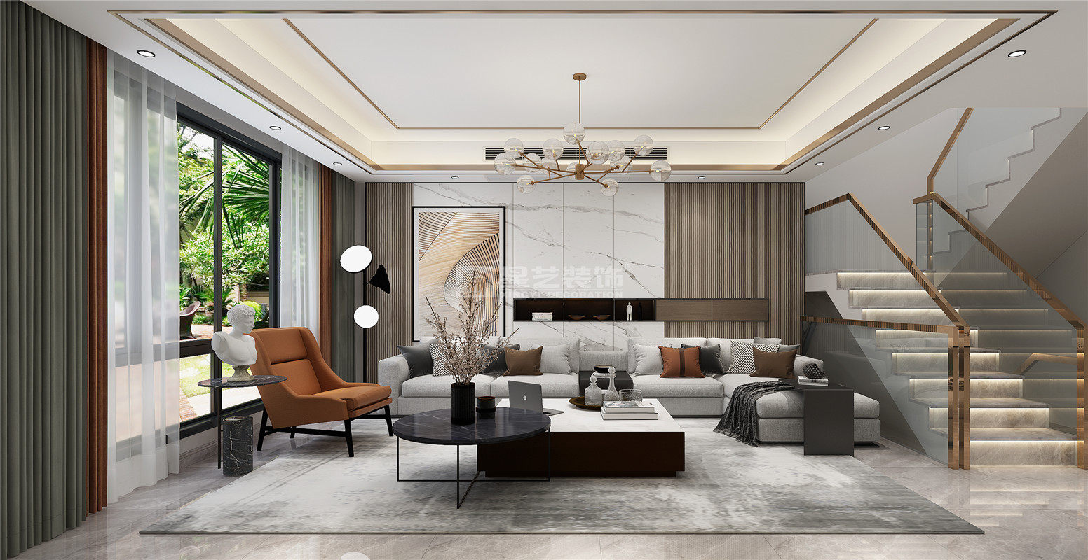 江灣山語(yǔ)城380平裝修案例