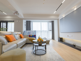 區(qū)黨委大院120平現(xiàn)代簡(jiǎn)約完工實(shí)景